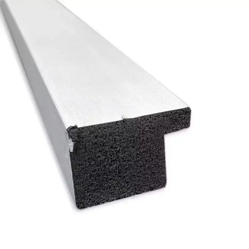 Specchio da Parete Stretto Amanti Art Grace da 50,8 x 66,04 cm senza Bordo Smussato, Finitura Nichel Spazzolato: Cornice Moderna Rettangolare in Polistirene, Include Hardware di Montaggio