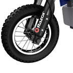 Razor 24V MX350 Dirt Rocket Moto Elettrica con Batteria - Blu: Motore da 250W, 22,5 Km/h