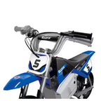 Razor 24V MX350 Dirt Rocket Moto Elettrica con Batteria - Blu: Motore da 250W, 22,5 Km/h