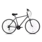 Kent Men's Ridgeway Sport 700c/28" Hybrid Bike - Gray