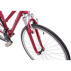 Bicicletta ibrida Kent da donna Ridgeway Sport 700c/28" - rossa