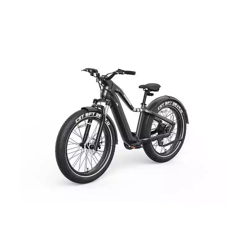 Bicicletta elettrica OKAI Ranger 26" a scavalco - Nera