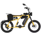 Bicicletta elettrica da crociera Hover 1 Adult Altai Pro R750 20" Step-Over - Gialla