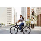 Bird Adult A Frame 28" Step Over Electric Hybrid Bike - Nero: Telaio in alluminio, velocità massima 20 mph