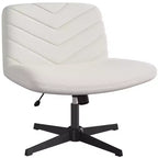 Yaheetech Fabric Swivel Desk Chair Office Chair for Home Office