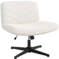 Yaheetech Fabric Swivel Desk Chair Office Chair for Home Office