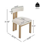Christopher Knight Home Benao 7 Pieces Wood and Metal Upholstered Dining Set