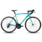 Bici da strada HILAND 700C, bici da corsa a 14 velocità, bicicletta da pendolare per uomo e donna