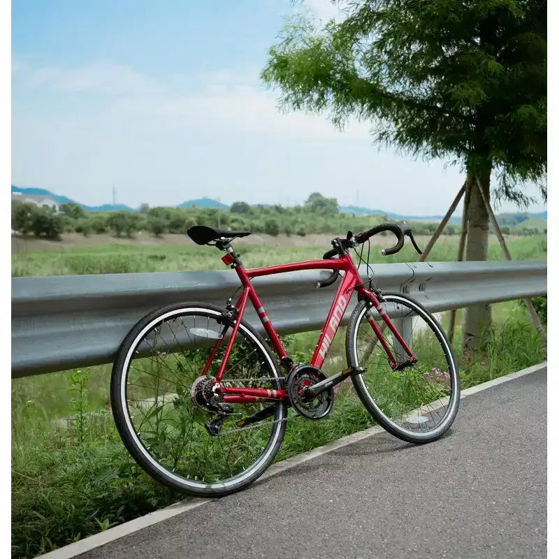 Bici da strada HILAND 700C, bici da corsa a 14 velocità, bicicletta da pendolare per uomo e donna