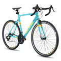 Bici da strada HILAND 700C, bici da corsa a 14 velocità, bicicletta da pendolare per uomo e donna