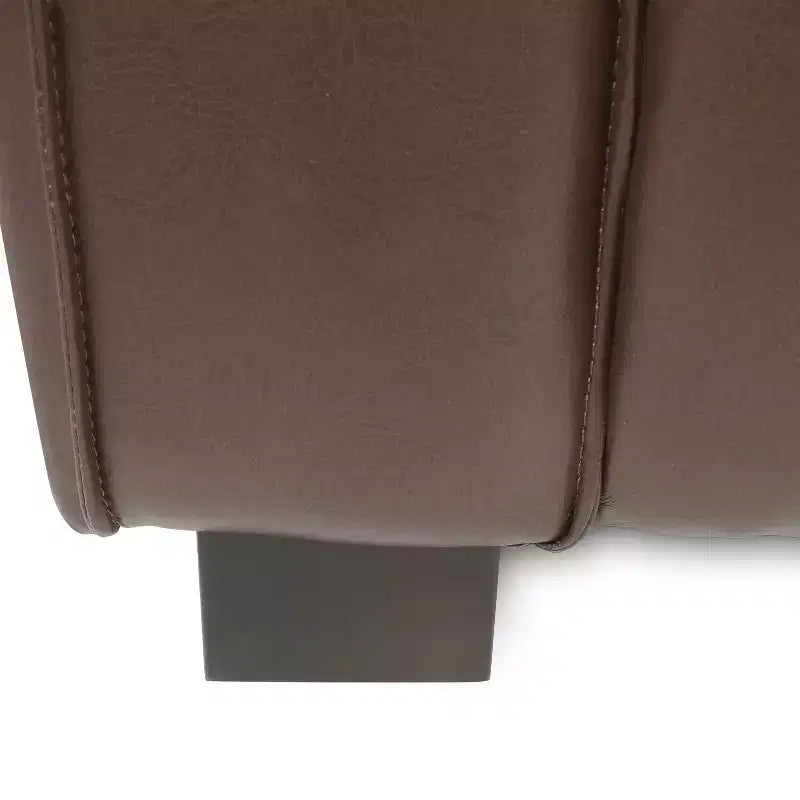 GDFStudio Minkler Contemporary Faux Leather Club Chair