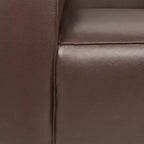 GDFStudio Minkler Contemporary Faux Leather Club Chair