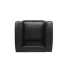 GDFStudio Minkler Contemporary Faux Leather Club Chair