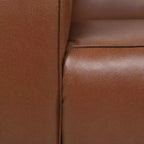 GDFStudio Minkler Contemporary Faux Leather Club Chair