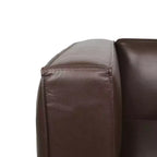 GDFStudio Minkler Contemporary Faux Leather Club Chair