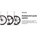 HILAND 26 Mountain Bike per Uomo Donna, Ruota a 3/6/Multi-Raggi, 18 Velocità