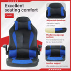 FDW Gaming Chair Office Chair with Lumbar Support PU Leather Video Game Chairs for Adults