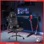 FDW Gaming Chair Office Chair with Lumbar Support PU Leather Video Game Chairs for Adults
