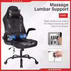 FDW Gaming Chair Office Chair with Lumbar Support PU Leather Video Game Chairs for Adults