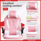 FDW Gaming Chair Office Chair with Lumbar Support PU Leather Video Game Chairs for Adults