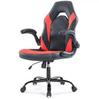 JIONJOY Ultimate Gaming Chair: Ergonomic, PU Leather, Executive Desk Chair with Flip-up Armrests