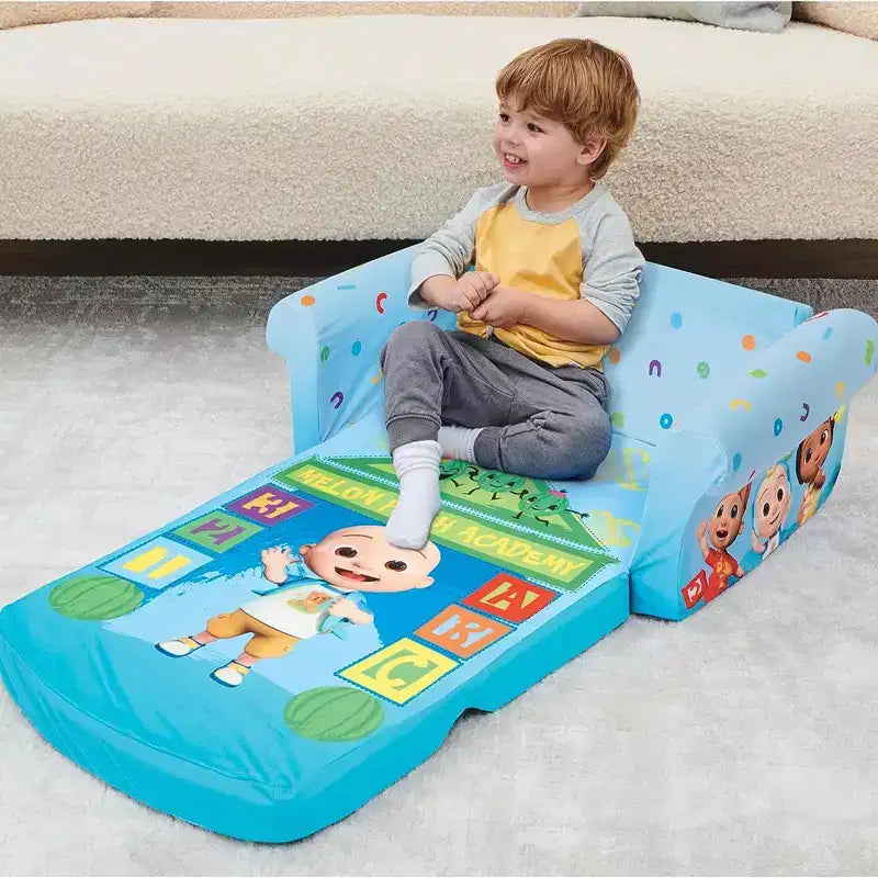 Marshmallow Furniture Kids 2 in 1 Foam Compress Sofa Bed