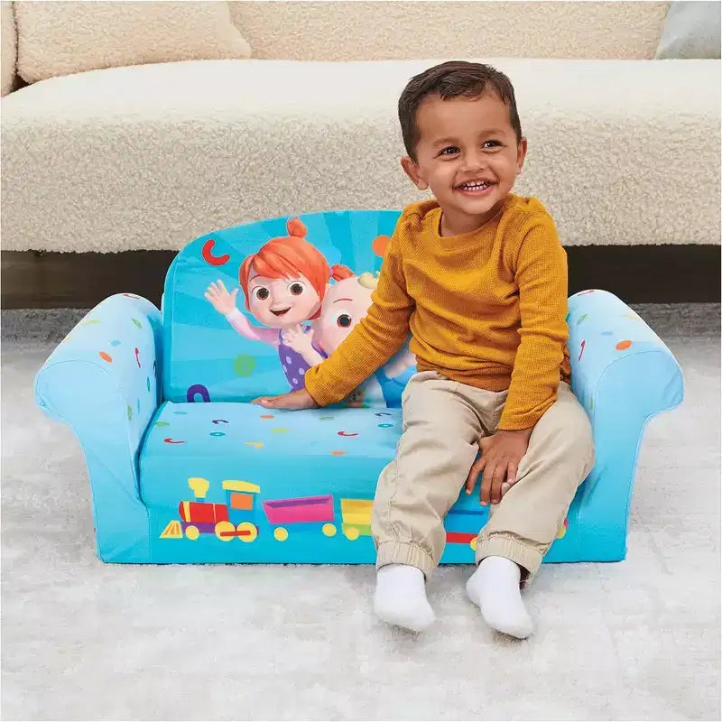 Marshmallow Furniture Kids 2 in 1 Foam Compress Sofa Bed