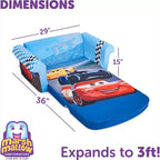 Marshmallow Furniture Kids 2 in 1 Foam Compress Sofa Bed