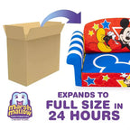 Marshmallow Furniture Kids 2 in 1 Foam Compress Sofa Bed