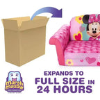 Marshmallow Furniture Kids 2 in 1 Foam Compress Sofa Bed
