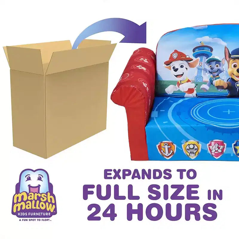 Marshmallow Furniture Kids 2 in 1 Foam Compress Sofa Bed