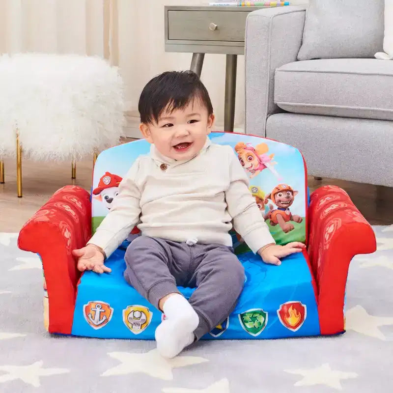 Marshmallow Furniture Kids 2 in 1 Foam Compress Sofa Bed