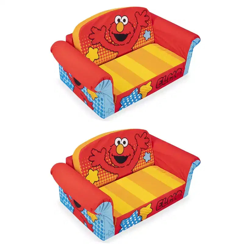 Marshmallow Furniture Kids 2 in 1 Foam Compress Sofa Bed
