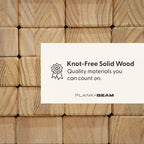 Plank+Beam 38 Sedie moderne da bar, set di 2 sedie da pranzo in legno massello per bar di casa, cucina, sedute contemporanee per sala da pranzo