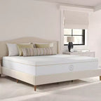Martha Stewart SleepComplete 12 Inch Medium Plush Dual-Action Cooling Gel Memory Foam Mattress with Soft Breathable CoolWeave Jacquard Quilted Top