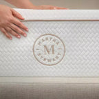 Materasso in Memory Foam Martha Stewart SleepComplete da 30 cm, a Media Morbidezza, con Gel Rinfrescante a Doppia Azione e Parte Superiore Trapuntata in Jacquard CoolWeave Morbida e Traspirante