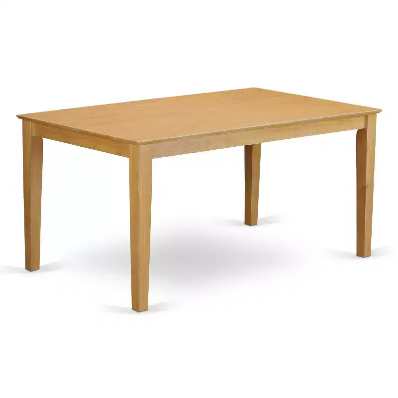 Set da Pranzo Rettangolare HomeStock in Rovere con 4 Sedie e Panchina