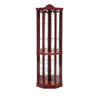 AndMakers 16.73 in. Display Cabinet with 2 Glass Doors