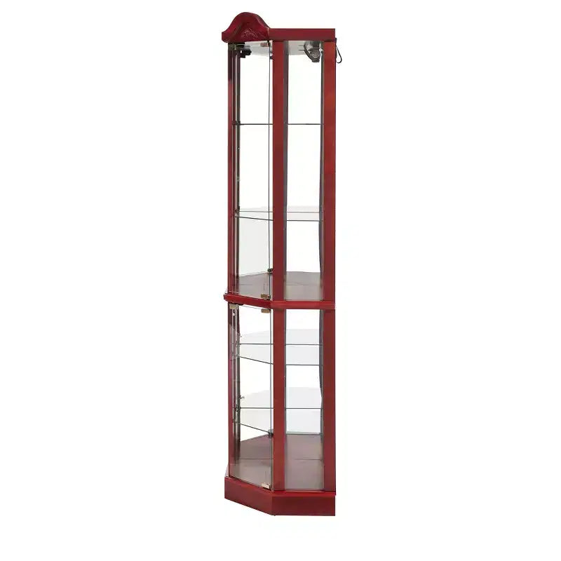 AndMakers 16.73 in. Display Cabinet with 2 Glass Doors