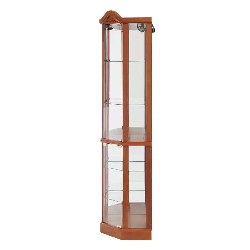 AndMakers 16.73 in. Display Cabinet with 2 Glass Doors