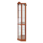 AndMakers 16.73 in. Display Cabinet with 2 Glass Doors