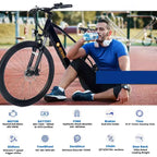 Bicicletta elettrica per adulti con batteria rimovibile, pneumatici fat da 26 x 4.0, e-bike a 7 velocità per avventure off-road, autonomia massima di 50 miglia