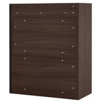 Scarpiera Estensibile e Girevole da 32,5"-58,8" con Cassetto, Mobile Contenitore ad Angolo a 90 Gradi per Ingresso e Soggiorno, Nero+Noce - ModernLuxe
