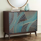 55 Downing Street Delilah 35 1/4 Wide Multicolor 2-Door Accent Chest