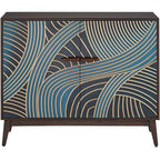 55 Downing Street Delilah 35 1/4 Wide Multicolor 2-Door Accent Chest