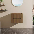 Mobile lavabo sospeso da 24 pollici (solo mobile)