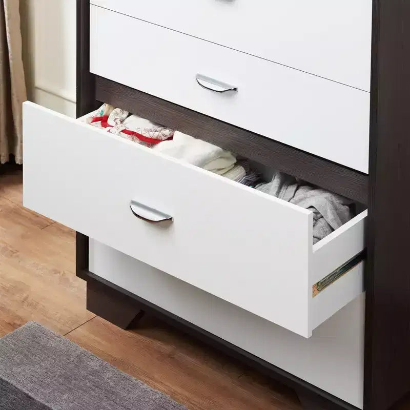 Cassettiera in legno a 5 cassetti GDFStudio Colbert 47