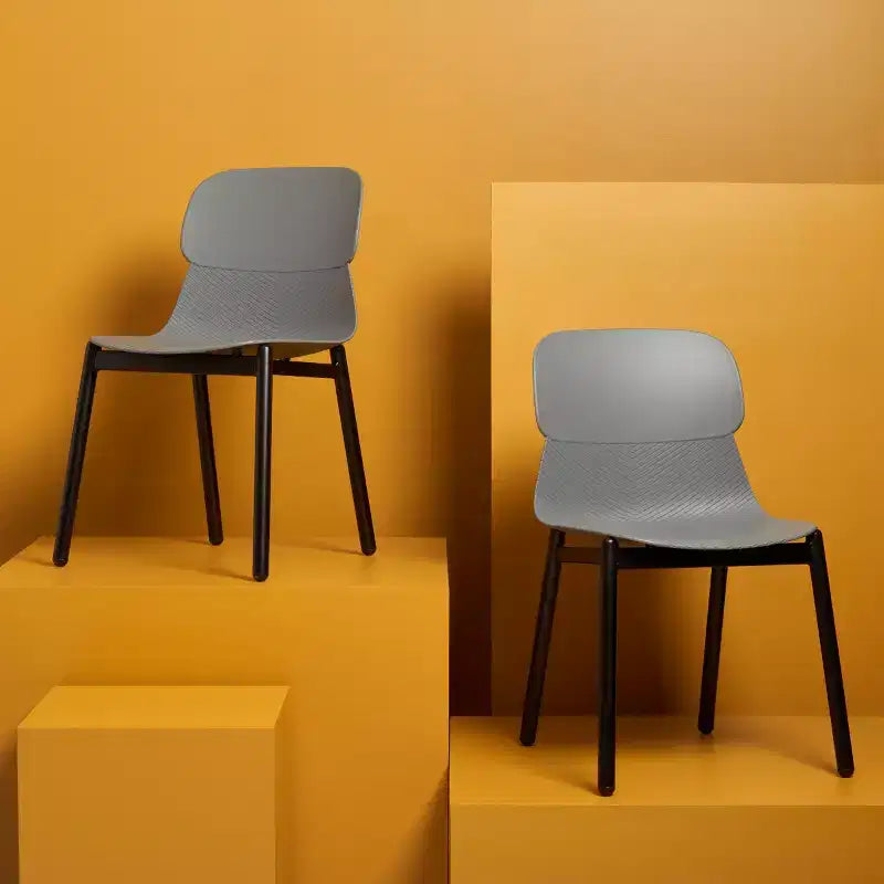 Abbie Molded Plastic Dining Chair (Set of 2) - SFV6900 - Safavieh Couture