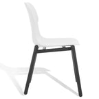 Abbie Molded Plastic Dining Chair (Set of 2) - SFV6900 - Safavieh Couture