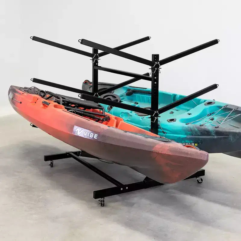 Teal Triangle G-Watersport 6 Levels With Wheels | Double-Sided | Black